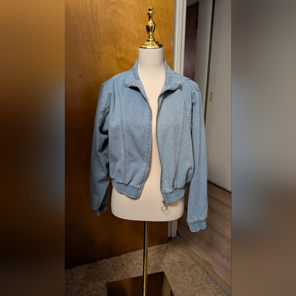 Haute Monde Jackets & Blazers - Haute Monde Light Blue Denim Jacket! Total 80's Vibes!